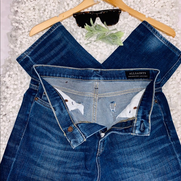 All Saints Jeans Women’s “Slim Boy” - Picture 5 of 8